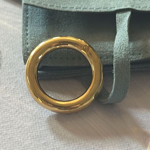 Anthropologie x Merewif Louise Ring Gold Sz 7 - Picture 1 of 7